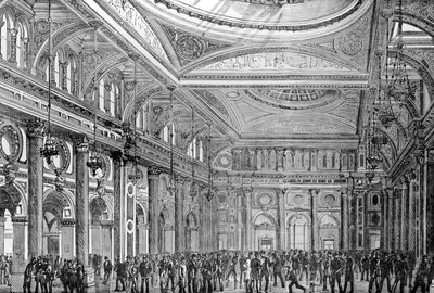 Interno della Royal Exchange, Manchester da English School